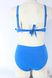 Роздільний купальник SameGame 2501 з формованою чашкою на поролоні, блакитний