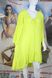 Туніка-плаття пляжна Sisianna 301 жовтий